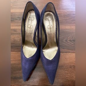 Jessica Simpson Sueded Metallic